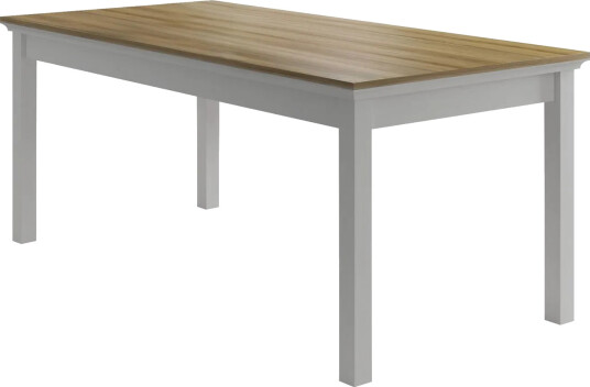 Serina Spisebord 180 cm - Krem og grå