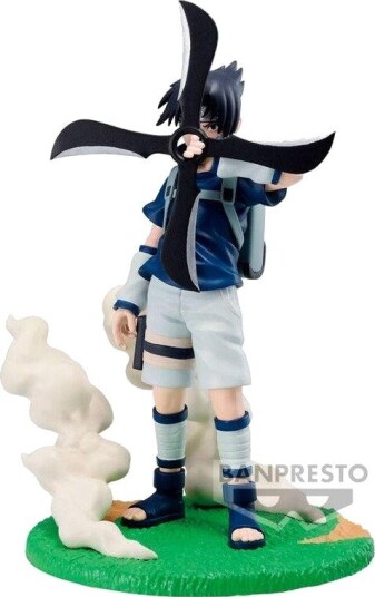 Banpresto Naruto Shippuden Memorable Saga Sasuke Uchiha Figur 12 cm