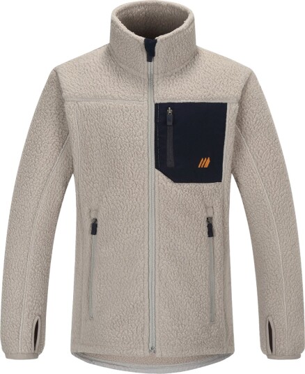 Skogstad Juniors' Leirbekk Pilefleece Jacket Opal Gray 14 Skogstad Juniors' Leirbekk Pilefleece Jacket Opal Gray 14