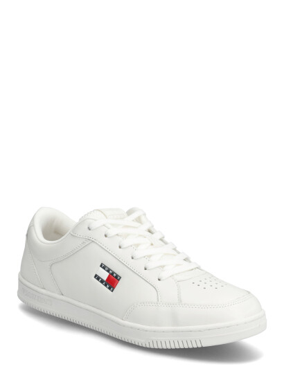 Tommy Hilfiger Tjm Cupsole Long Lace Leather - White - 40 Tommy Hilfiger Tjm Cupsole Long Lace Leather - White - 40