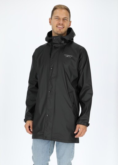 Swedemount Väderöarna Coat Black/Black L Regnjakker Swedemount Väderöarna Coat Black/Black L Regnjakker