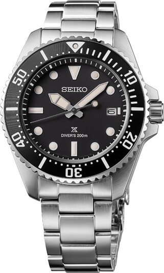 Seiko Prospex Diver Steel 41mm Black Dial