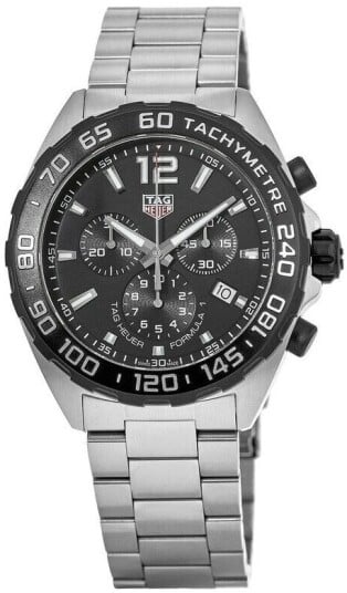 TAG Heuer Herreklokke CAZ1010.BA0842 Formula 1 Sort/Stål Ø43 mm TAG Heuer Herreklokke CAZ1010.BA0842 Formula 1 Sort/Stål Ø43 mm