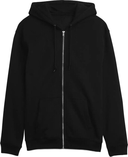 GAP Adult Vintagesoft Relaxed Zip Hoodie Black XL GAP Adult Vintagesoft Relaxed Zip Hoodie Black XL
