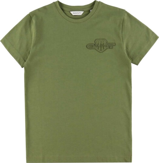 GANT T skjorte Tonal Vasket Olive GANT 16 år 176 T skjorte Grønn