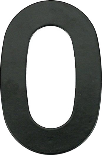 Husnummer 0 Mb-0 145Mm Sort Husnummer 0 Mb-0 145Mm Sort