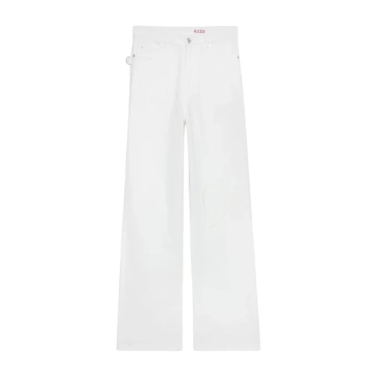 Zadig & Voltaire Dame Jeans Hvit W26,