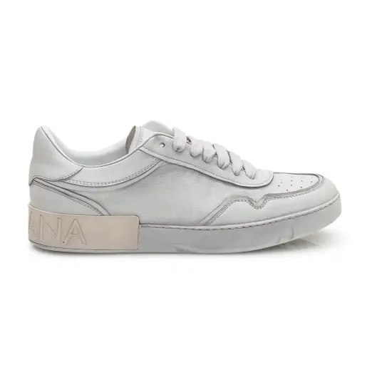 Dolce & Gabbana, Herre, Sko, Hvit, 43 1/2 EU,