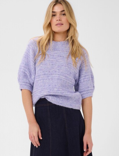 Saint Tropez Seraphinasz Pullover Purple S Saint Tropez Seraphinasz Pullover Purple S