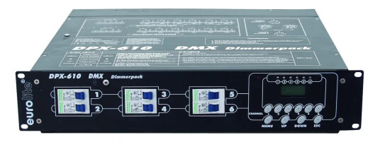 EuroLite Dpx-610 Dmx Dimmer Pack