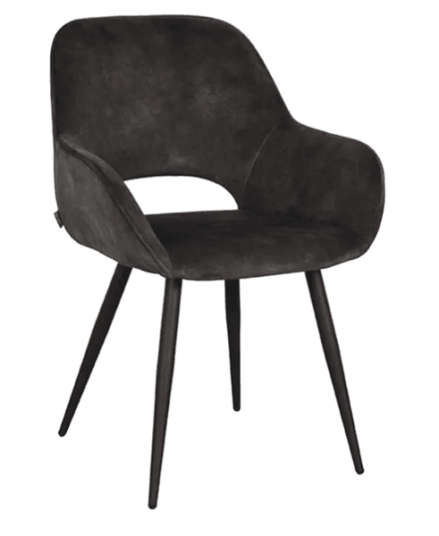Trend Collection FER spisestol antrasitt velour Trend Collection FER spisestol antrasitt velour