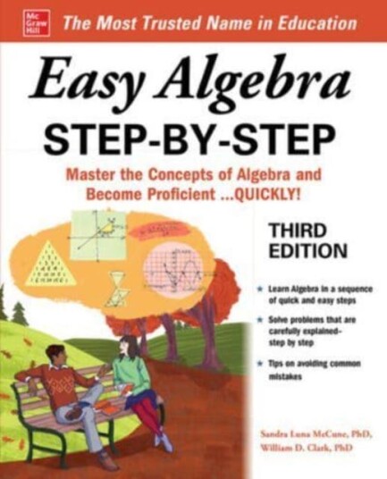 Easy Algebra Step-By-Step, Third Edition Av Sandra Luna Mccune, William Clark