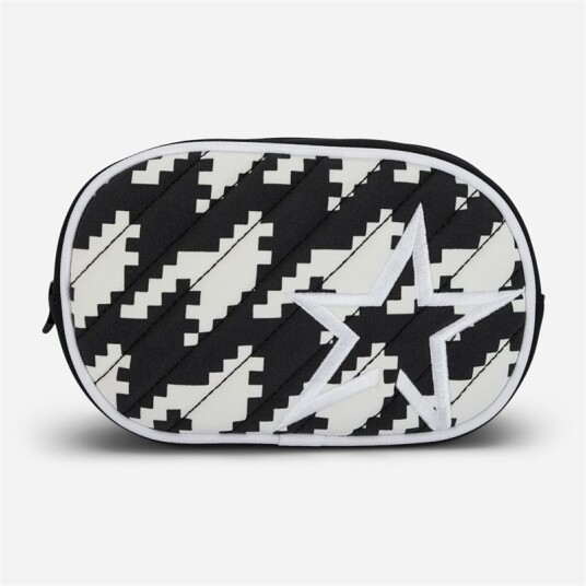 Star Belt Bag Houndstooth Black/Snow White Star Belt Bag Houndstooth Black/Snow White