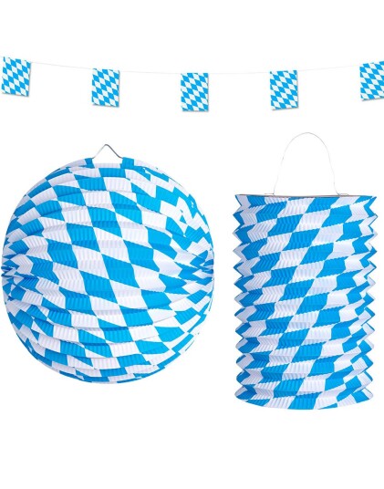 Oktoberfest Dekorasjons Sett 3 Deler Beer Party