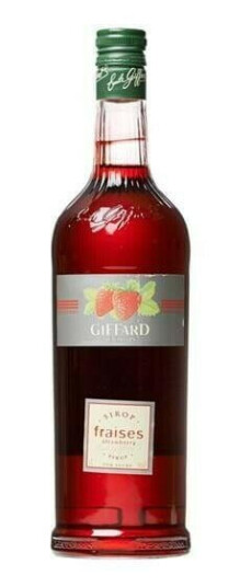 Giffard Sirup Jordbær / Jordbær Fl 100 Giffard Sirup Jordbær / Jordbær Fl 100