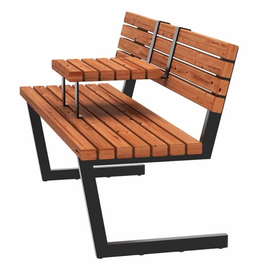 Benk PLUS Relax 150 cm med Hengebord Benk PLUS Relax 150 cm med Hengebord