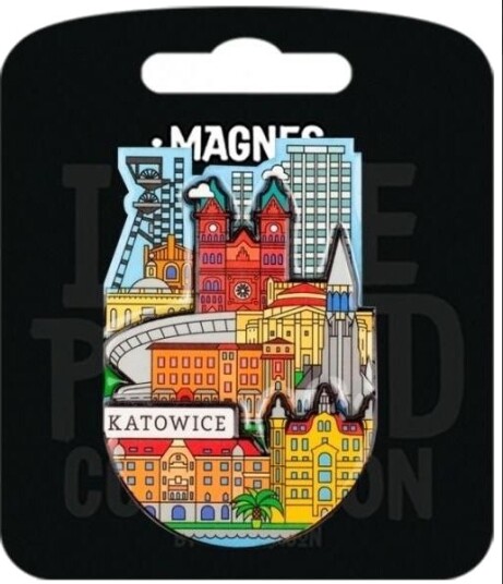 Magnet Jeg Elsker Polen Katowice Ilp Mag C Kat 05