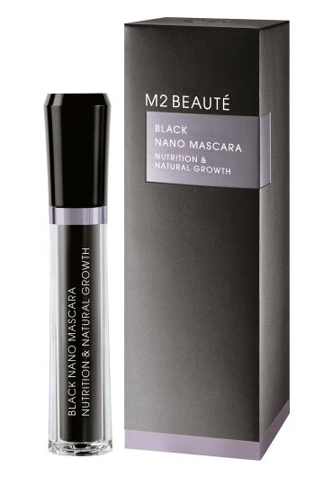 M2 Beaute Nano Nutrition Growth Mascara Black 6 Ml