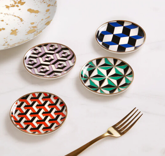 Jonathan Adler Versailles Coasters Ø10 4pk