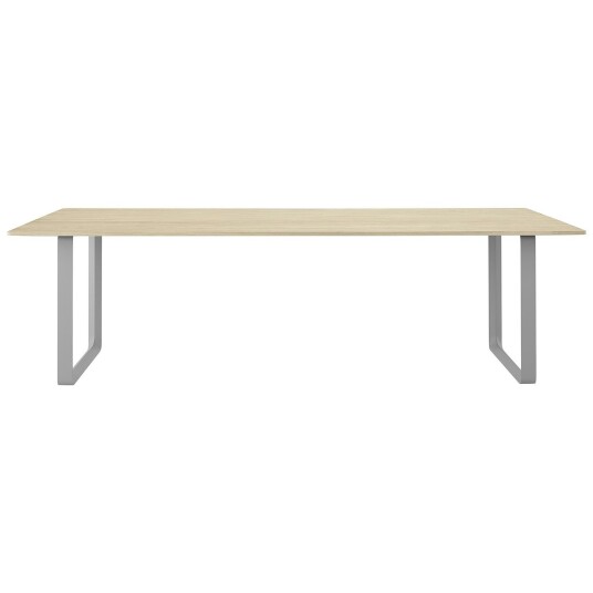 Muuto 70/70 Bord 108x255 cm Eikefiner / Grå
