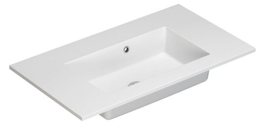 Dansani Minore Komposittservant 80,2x45,5 cm, u/blanderhull, Hvit Matt