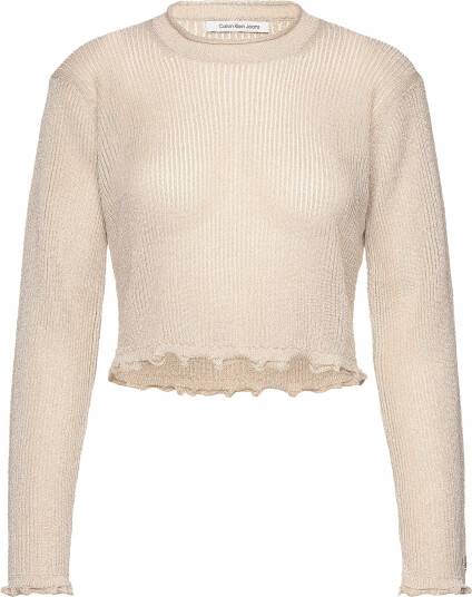 Calvin Klein Jeans | Metallic Sweater | XL