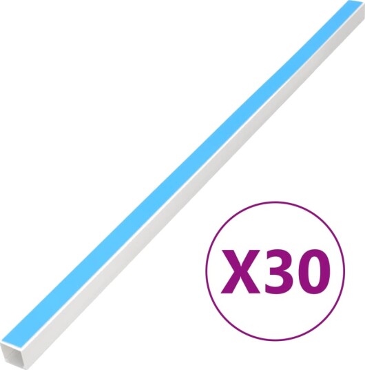 vidaXL Kabelkanal Selvklebende 40x25 mm 30 m PVC vidaXL Kabelkanal Selvklebende 40x25 mm 30 m PVC