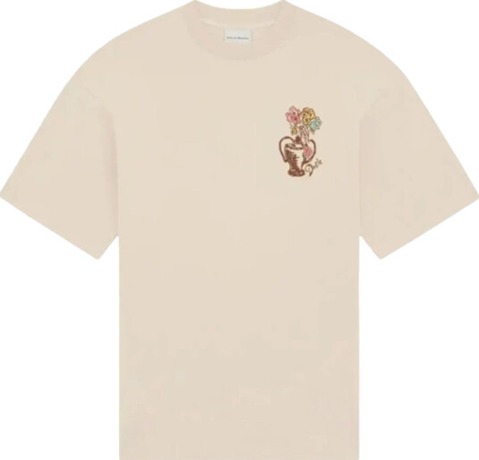 Drôle de Monsieur Vase Havana T Shirt Sand