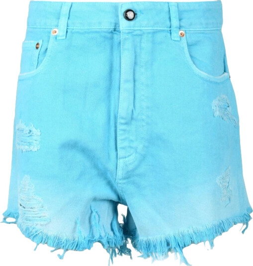 Semicouture Dame Shorts Blå W26, Semicouture Dame Shorts Blå W26,