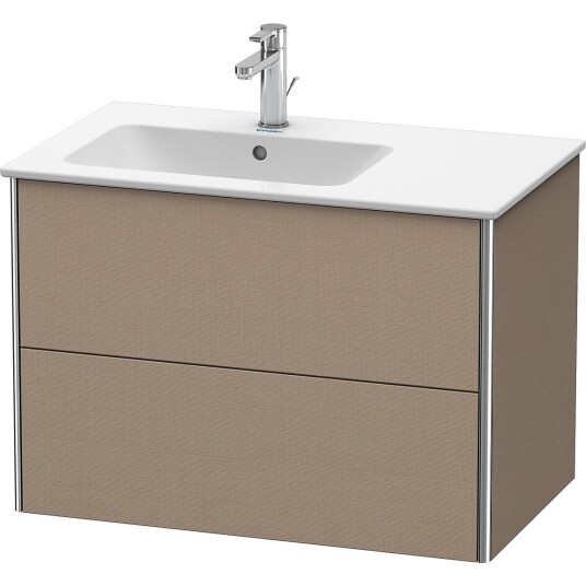 Duravit Xsquare Servantskap m/2 skuffer 810x560x478 mm Tekstil