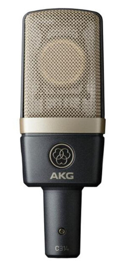 AKG C314 Kondensatormikrofon med To Membraner AKG C314 Kondensatormikrofon med To Membraner
