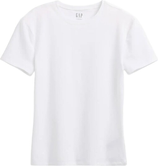 GAP Closeknit Jersey T Shirt From The Gap Collection   White   S
