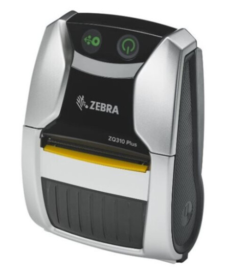 Zebra Zq300 Series Zq310 Plus - Kvitteringsskriver - Direktetermisk - Rull (5,8 Cm) - 203 Dpi - Inntil 101.6 Mm/Sek - Usb 2.0, Nfc, Bluetooth 4.2 Le - Rivestang - Sølv