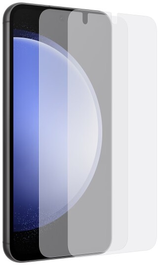 Samsung Galaxy S23 FE gjennomsiktig skjermbeskytter med anti-fingeravtrykk