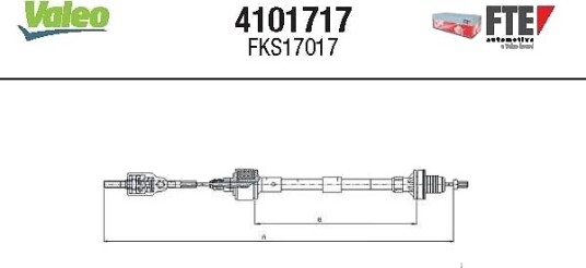 Clutchkabel FTE 4101717
