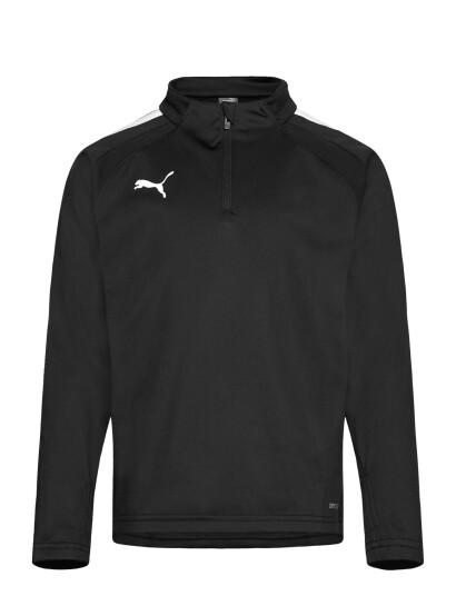 PUMA Teamliga 1/4 Zip Top Jr - Black - 128