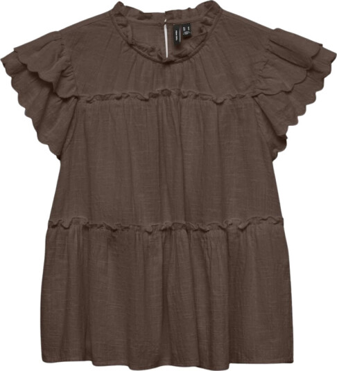 Vero Moda Dame Bluser & Skjorter Brun M,