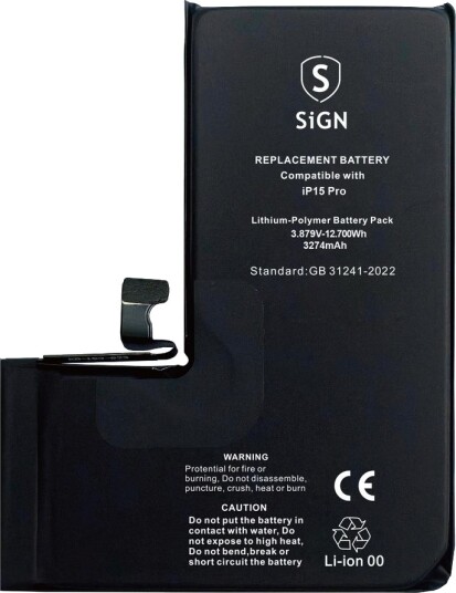 iPhone 15 Pro batteri