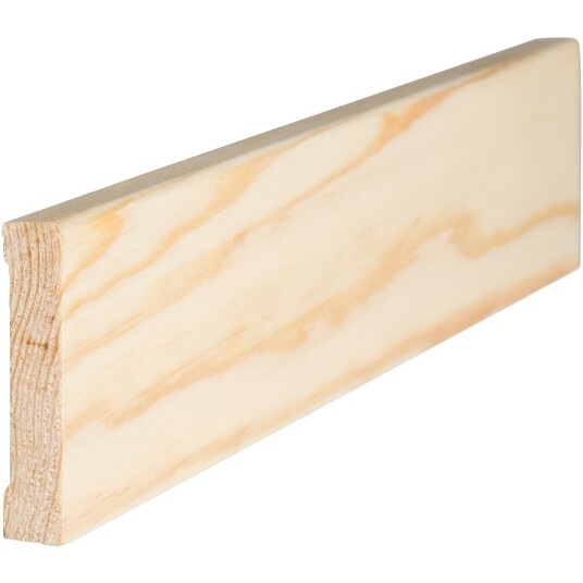 Combiwood Gulvlist Ubehandlet Furu 10x58 mm Natur