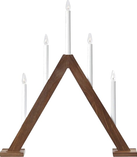 Markslöjd Lysestake Ariele 5L Brun Markslöjd Lysestake Ariele 5L Brun