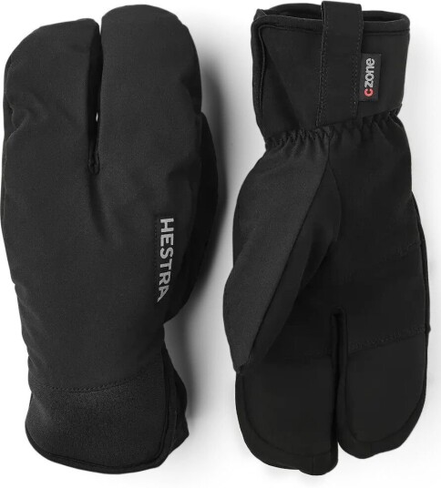 Hestra CZone Mistral Split Mitt Black 6, Black Hestra CZone Mistral Split Mitt Black 6, Black