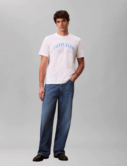Calvin Klein Jeans 20S March Graphic Seasonal Fashi White M