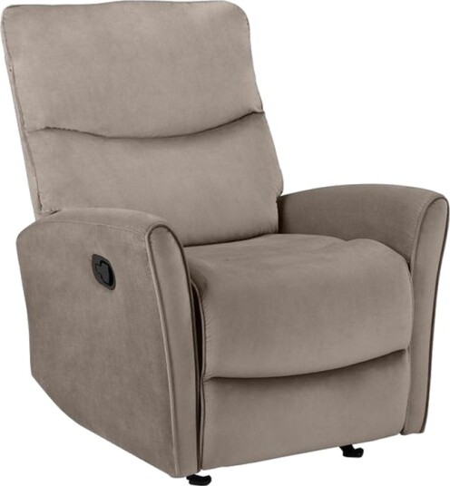 Recliner Chesley Taupe, Fløyel/Metall/Tre - Taupe, Fløyel/Metall/Tre Recliner Chesley Taupe, Fløyel/Metall/Tre - Taupe, Fløyel/Metall/Tre