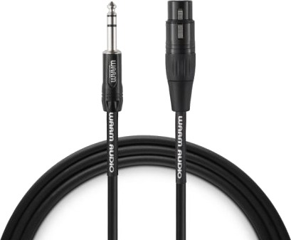 Warm Audio Interconnect-Kabel Xlrf Til Trs 0,9 M (Premier)
