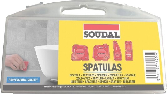 Soudal Gummikitt Sett Med 4 Stykker Soudal Gummikitt Sett Med 4 Stykker