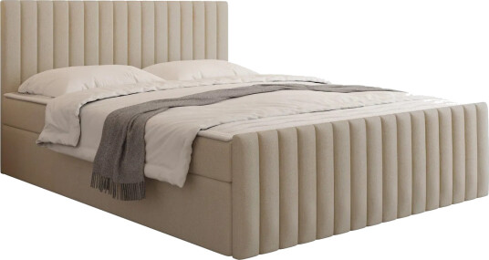 Calrosor Sengepakke Kontinentalseng med Oppbevaring 140x200 cm - Beige