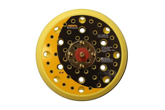 Mirka 150 mm Støtteskivenett med 5/16" grep og 51 hull - Medium