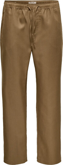 ONLY & SONS Onsfade Loose Twill Hyde Pant Brown XS