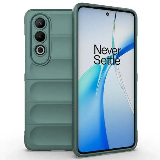 EIDERWOOD OnePlus Nord CE4 (5G) Fleksibelt Plastdeksel - Grønn EIDERWOOD OnePlus Nord CE4 (5G) Fleksibelt Plastdeksel - Grønn