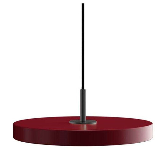 UMAGE - Asteria Pendel Mini Ruby Red/Black Top - Lampemesteren